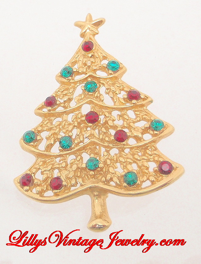 Lilly's Vintage Jewelry Signed Brooches, Pins, Clips